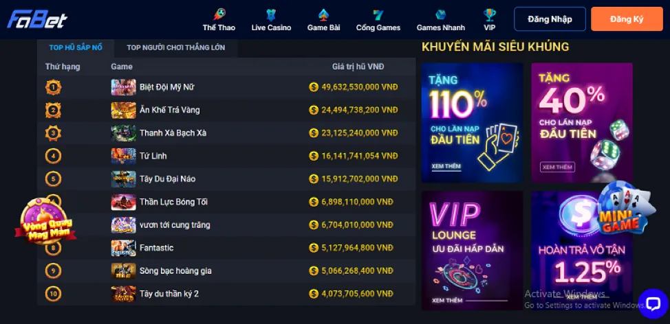 Chiến lược chơi game hot tại f16878
